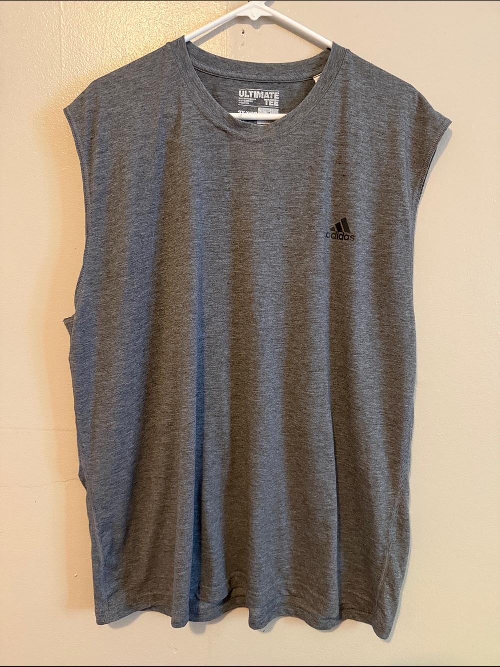 adidas Gray Men’s Sleeveless Training Tank